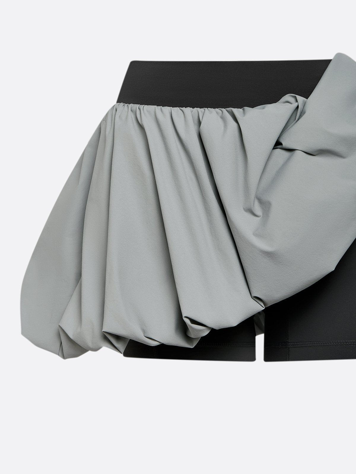 High Elasticity Bubble Tennis Skirt Blue