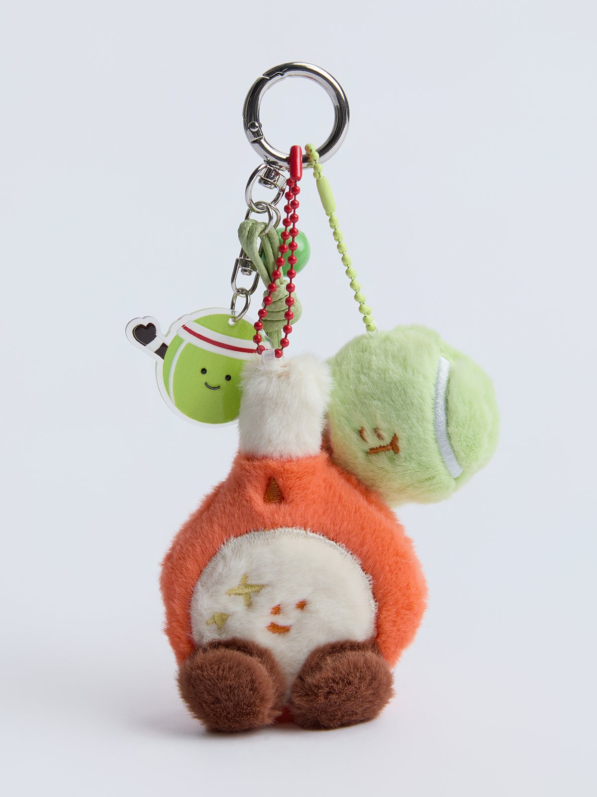 Fluffy Sporty Keychains