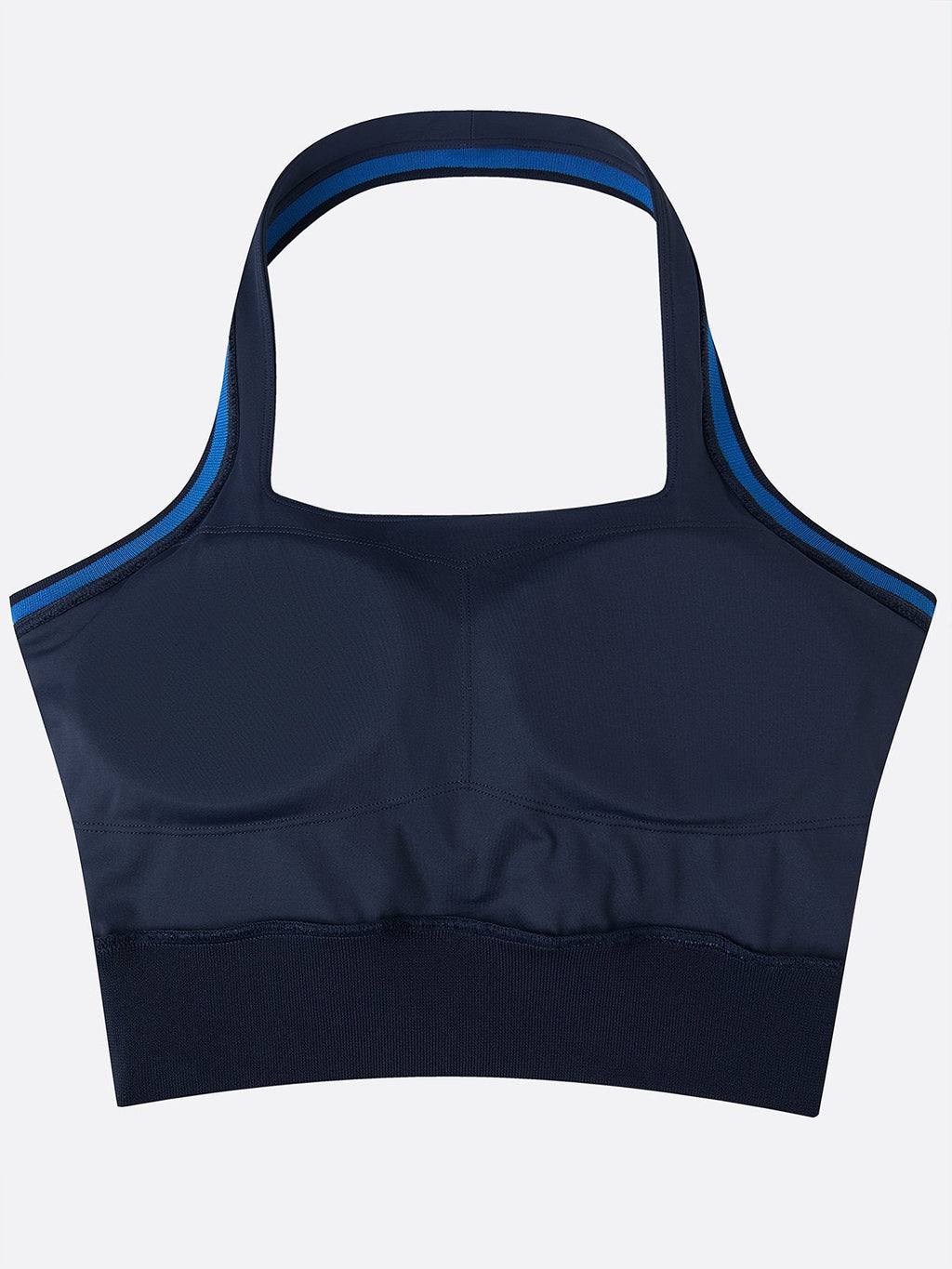 Cute Bow Halter Neckline Crop Tank Top with Built-in Bra