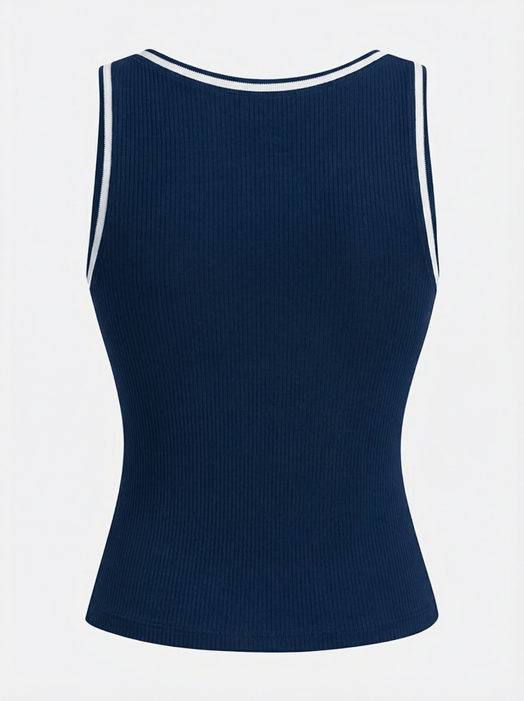 Light-to-medium Support Straps Breathable Ribbed Tank Top