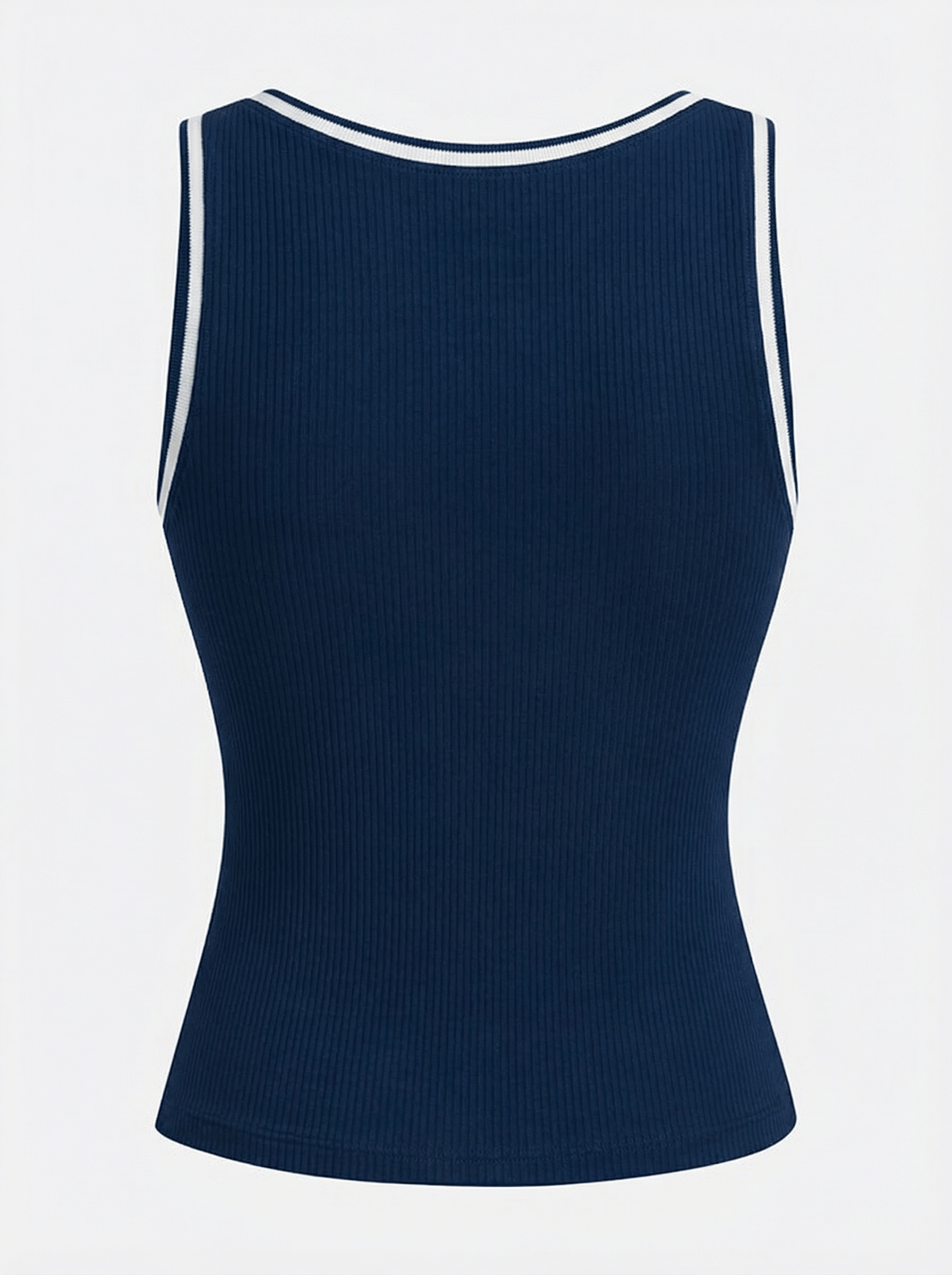 Light-to-medium Support Straps Breathable Ribbed Tank Top