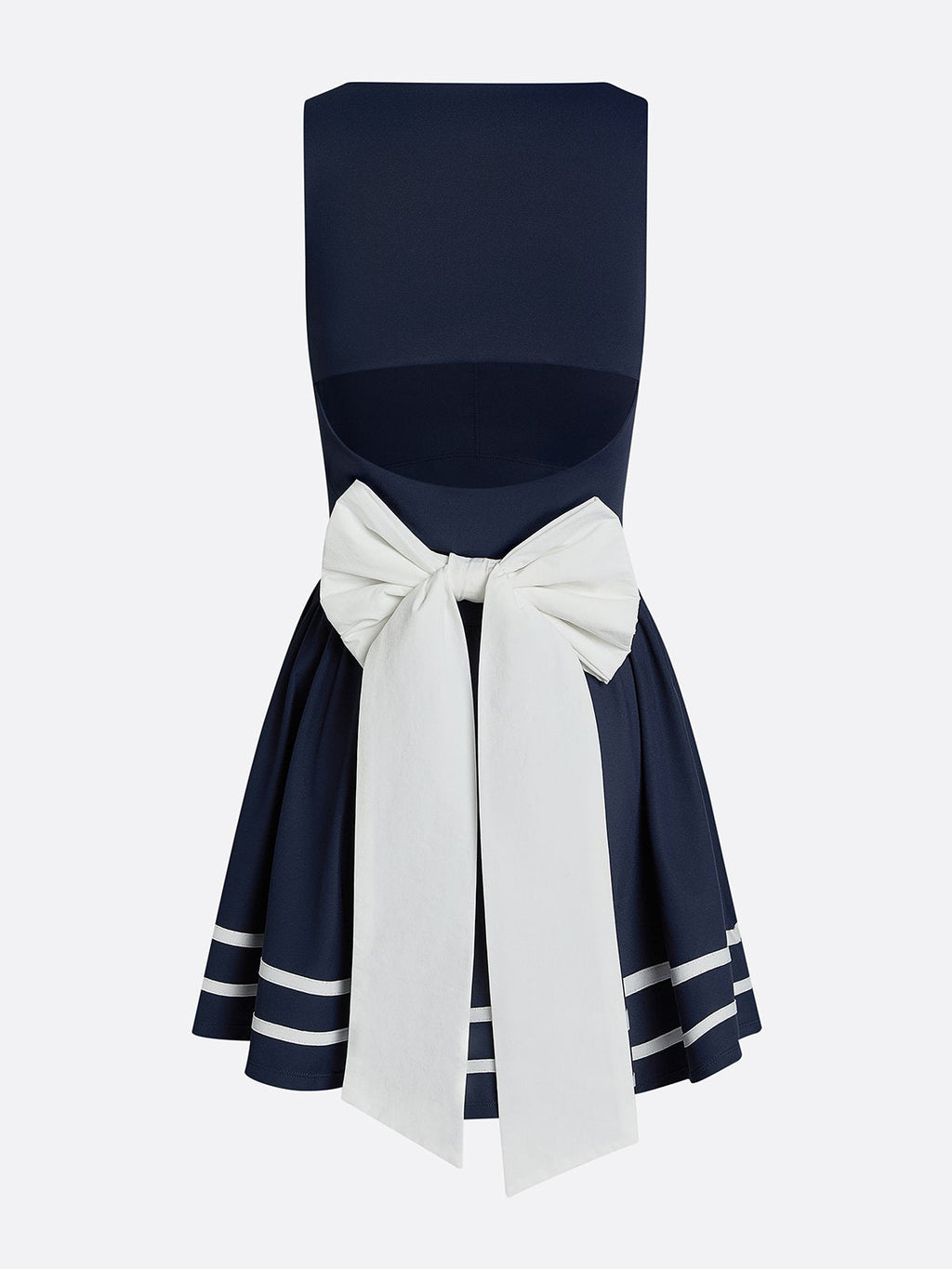 3D Bow Open-back Tennis Dress