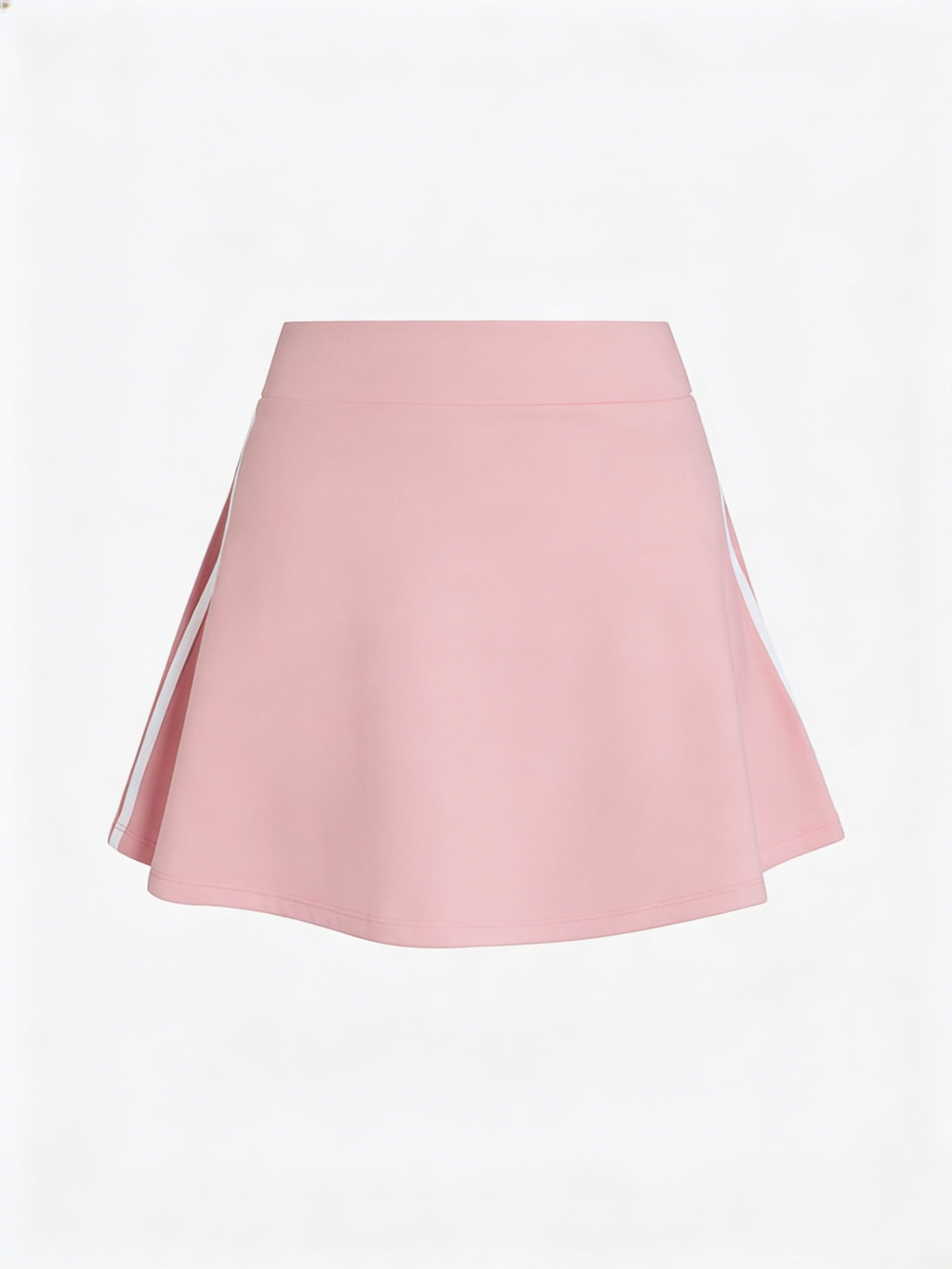 Retro Side Stripe Back Pleated A-line Golf Skirt