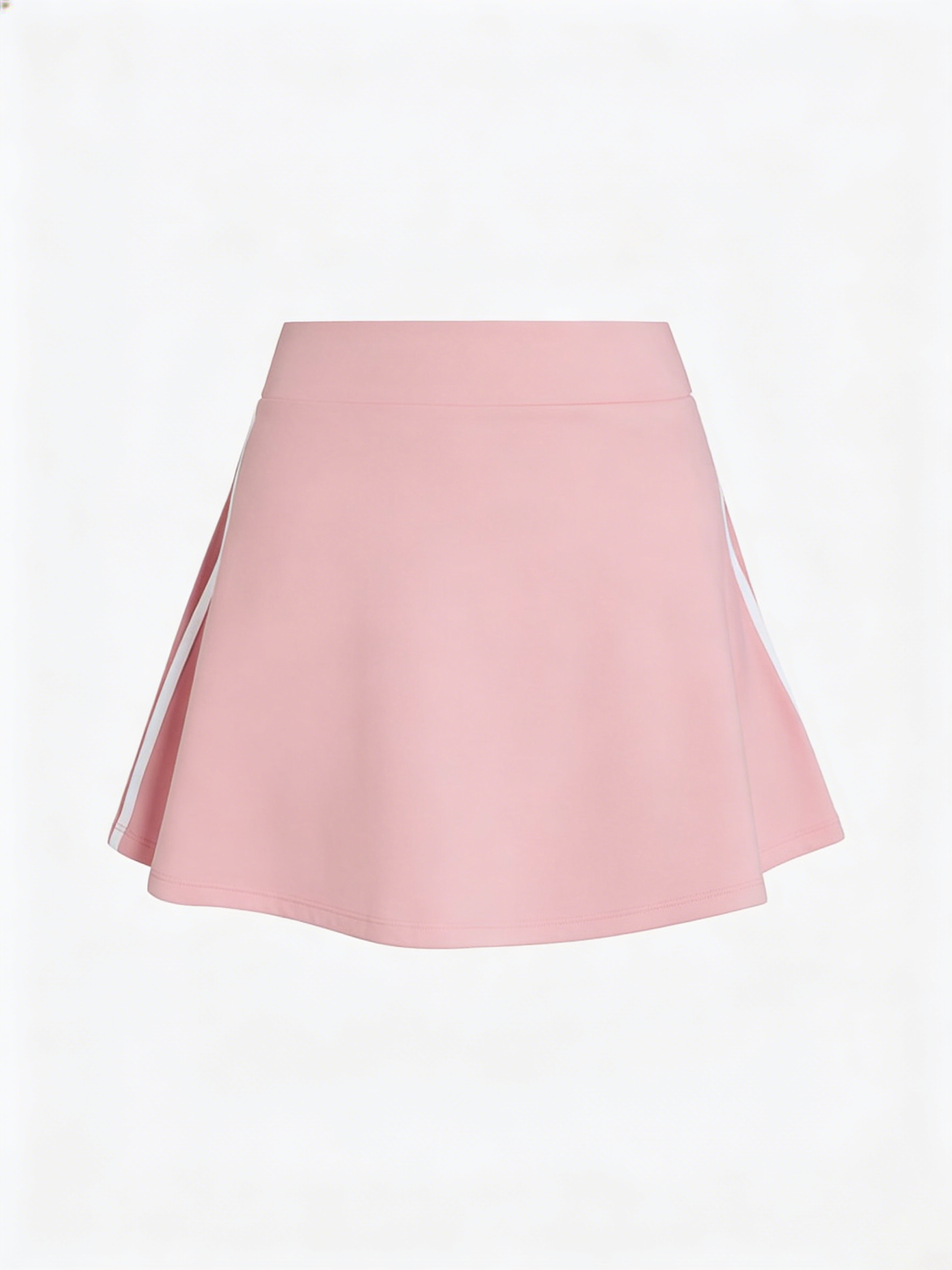 Retro Side Stripe Back Pleated A-line Golf Skirt