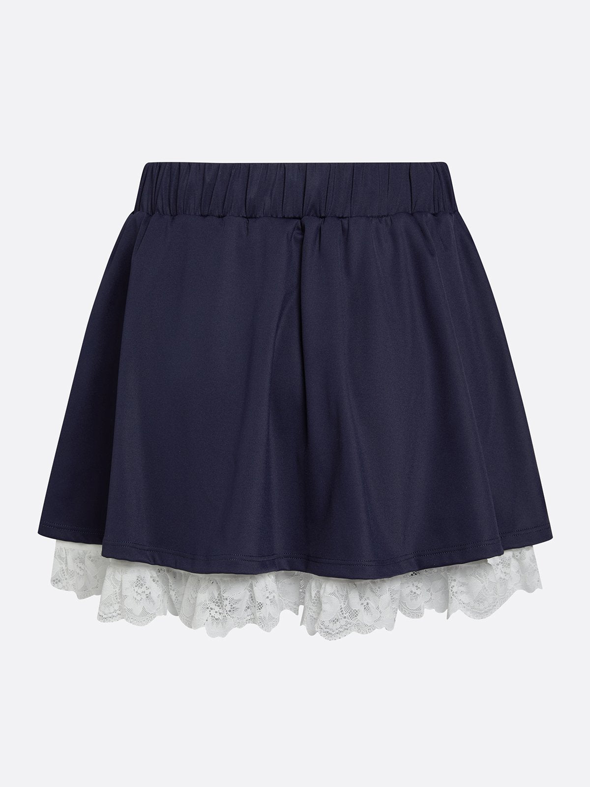Cooling Lace Drawstring A-Line Tennis Skirt